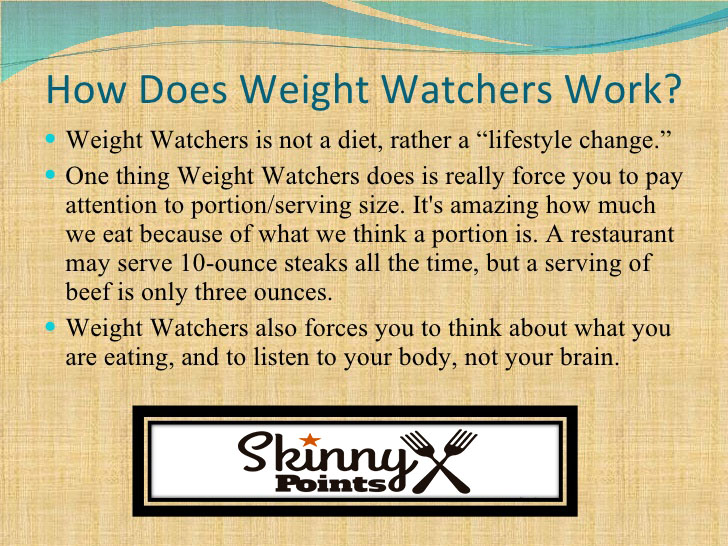 How Does Weight Watchers Work? Explained by Skinny Points.