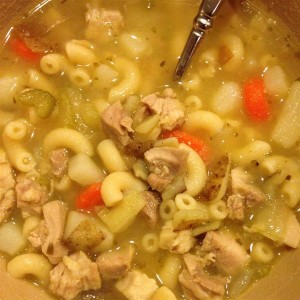When you don't have time to make your soup totally from scratch, this is a very easy, very good substitute