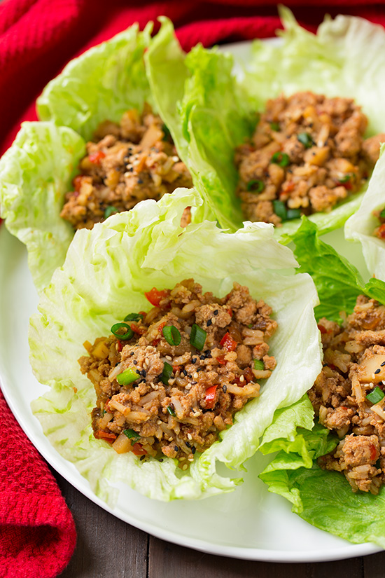 ASIAN LETTUCE WRAP CHICKEN CHOPPED SALAD