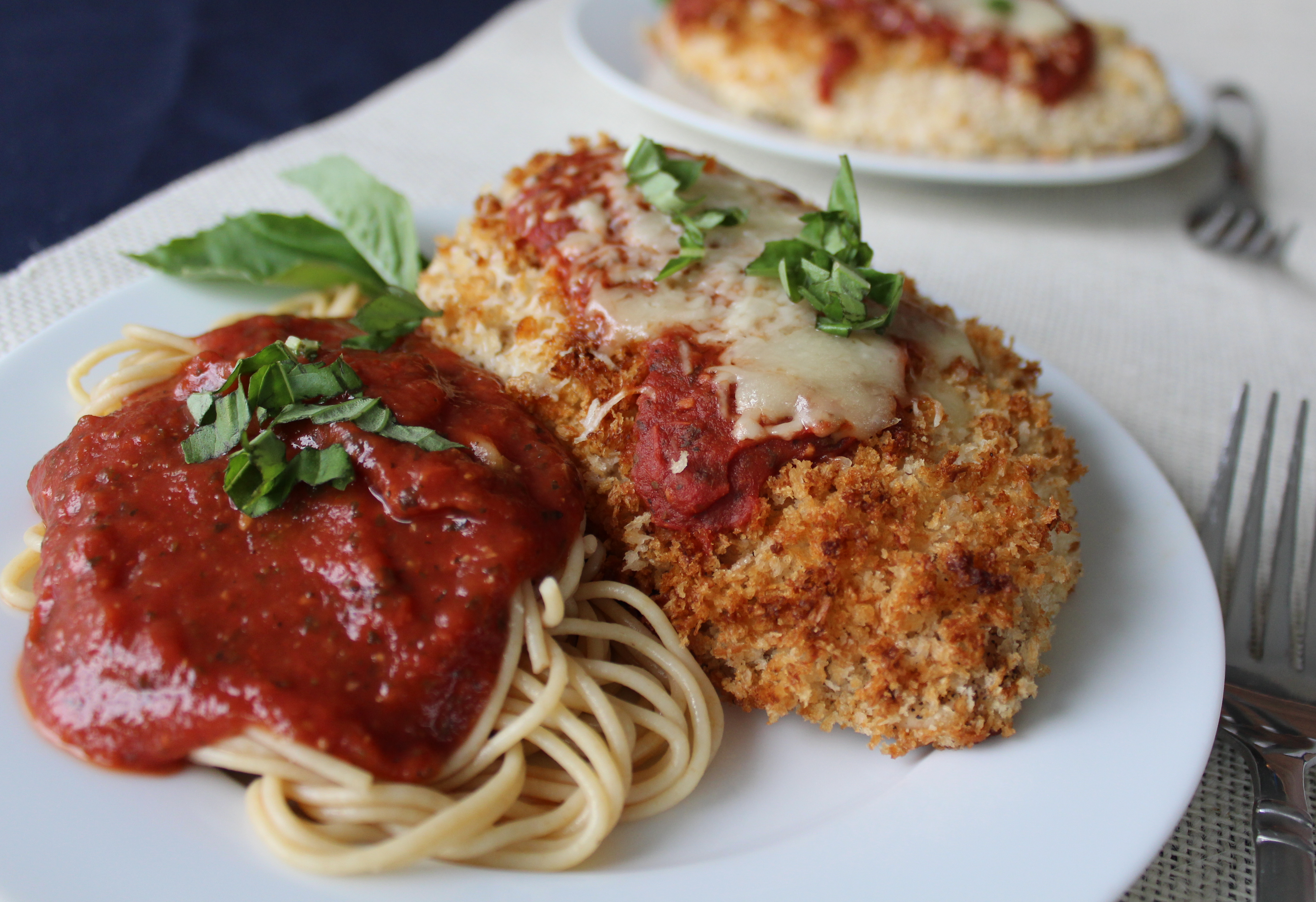 Baked Chicken Parmesan Recipe.