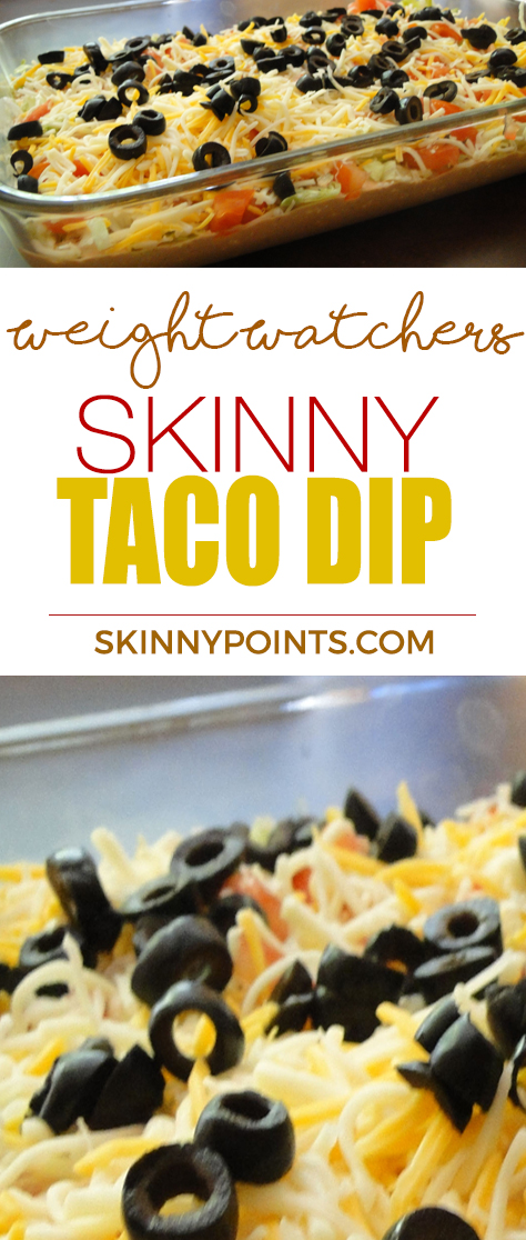 Skinny Taco Dip