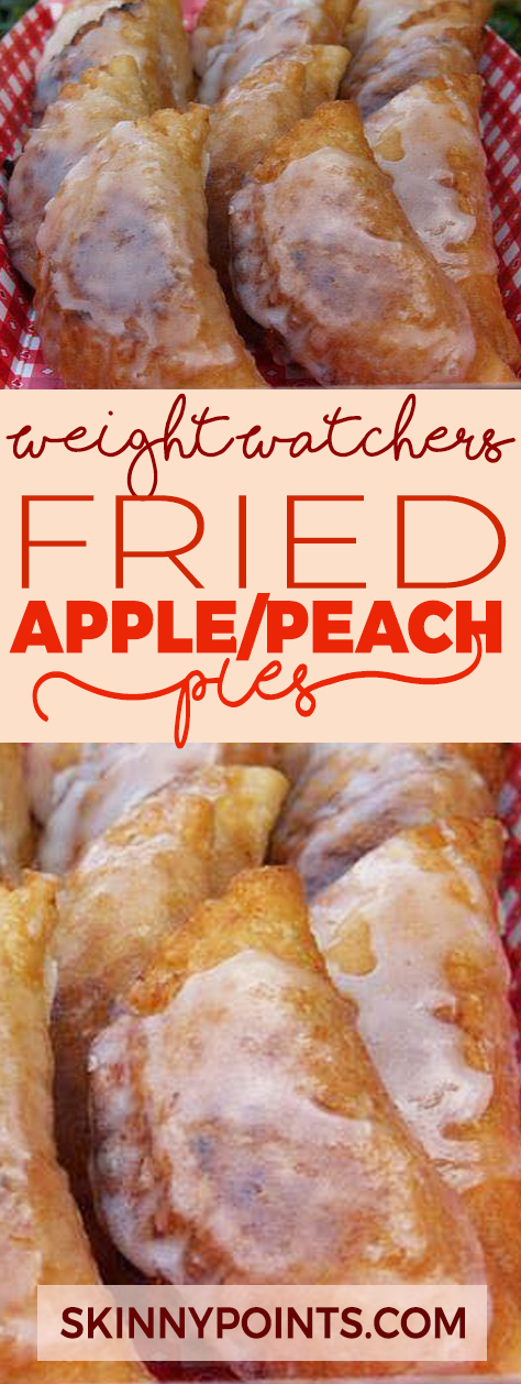 FRIED APPLE or PEACH PIES