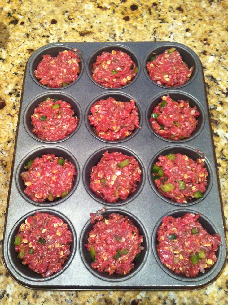 MINI MEATLOAF MUFFIN PAN