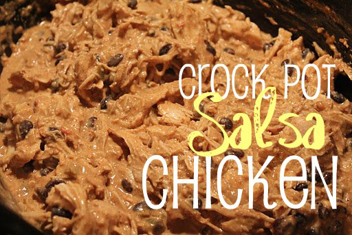 3 Smart Points Slow Cooker Salsa Chicken