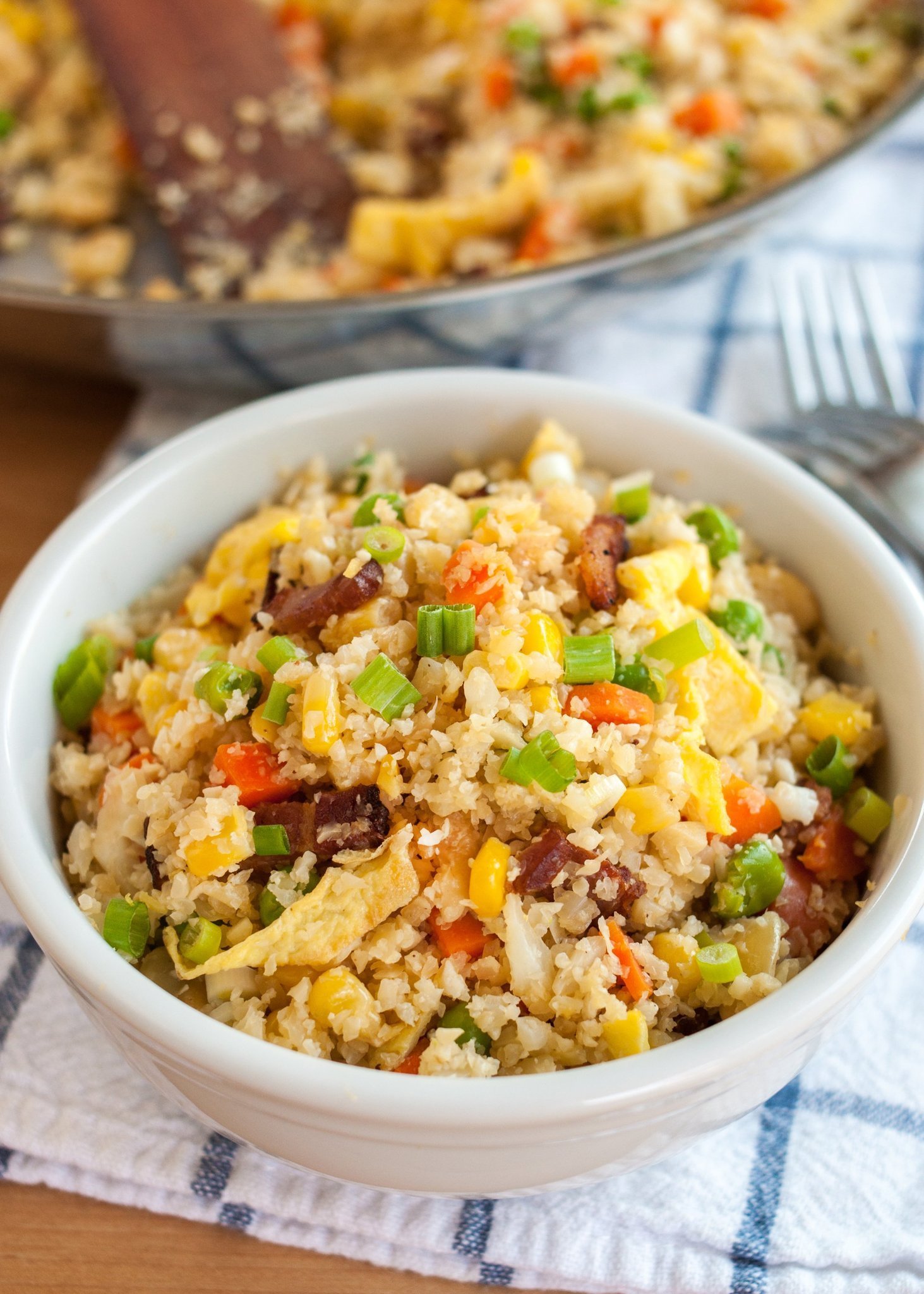 Breakfast Cauliflower Fried Rice