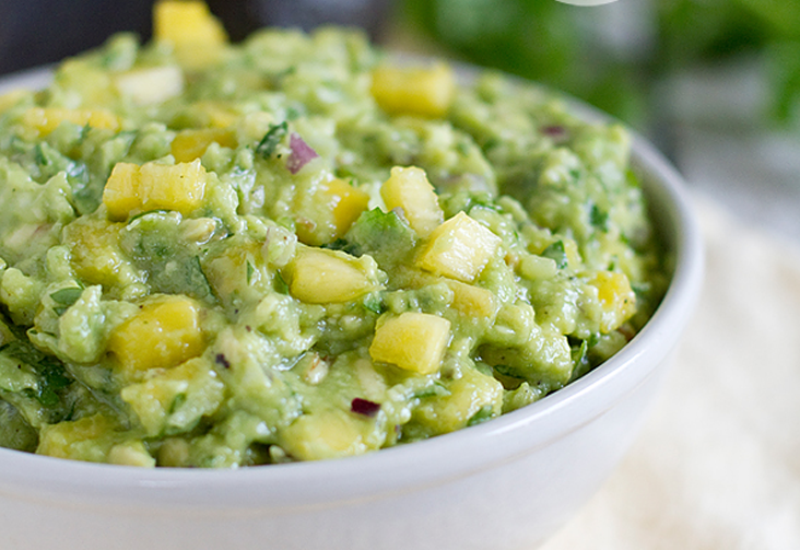 Healthy Tropical Guacamole Recipe