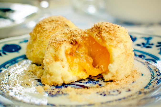 Peach Dumplings