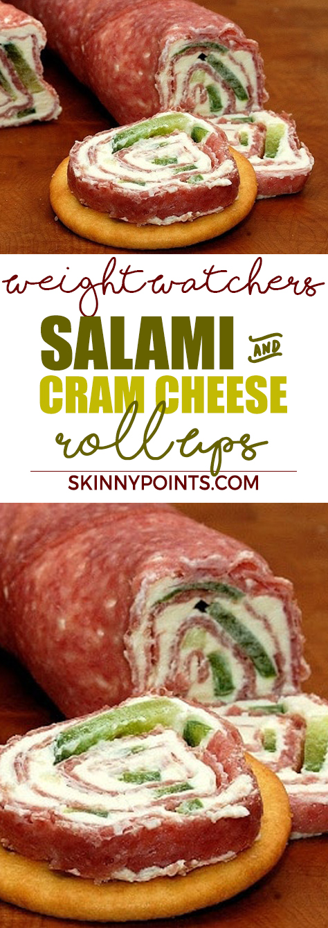 salami and creamcheese roll ups